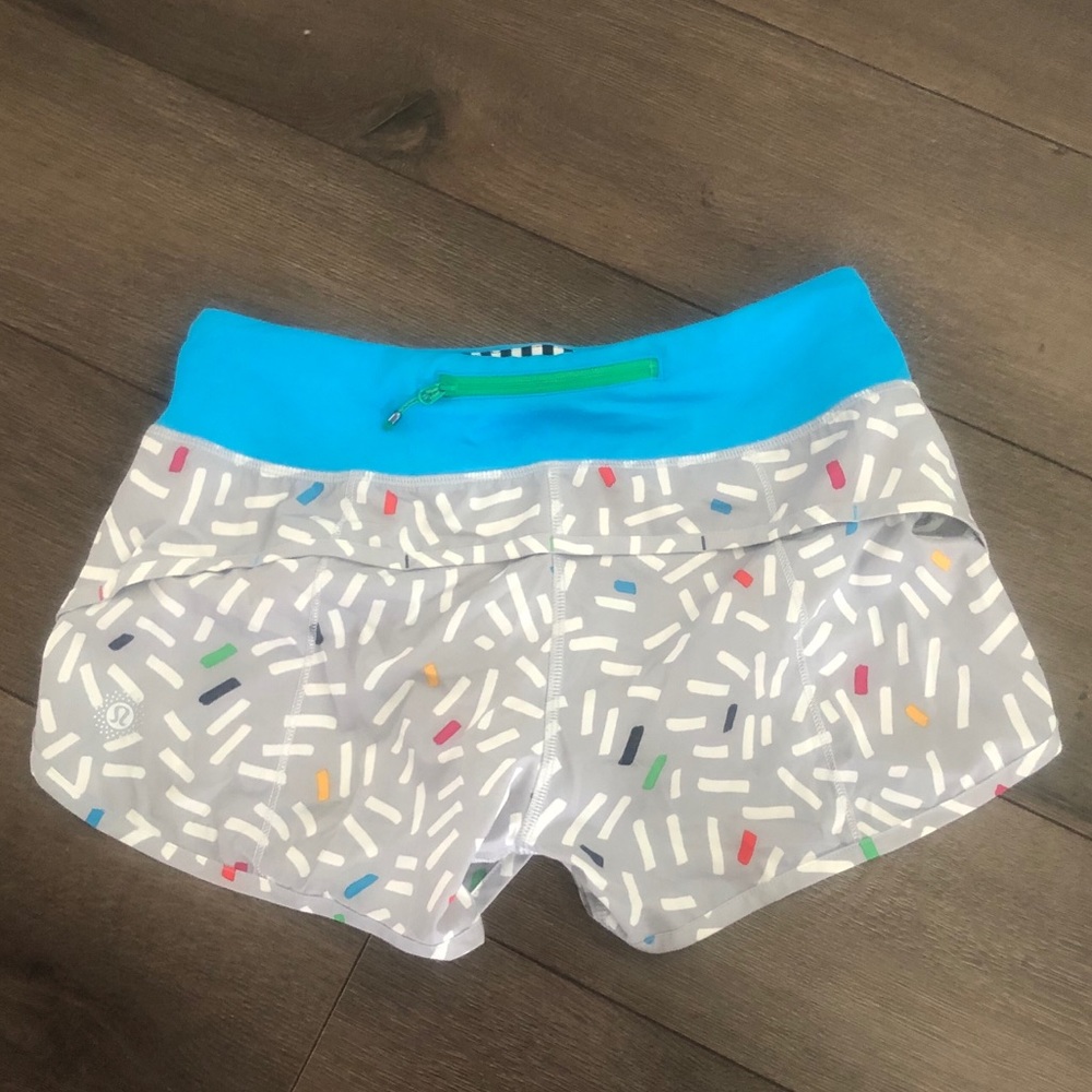 🍋 Lululemon Seawheeze Speed shorts Sz. 4